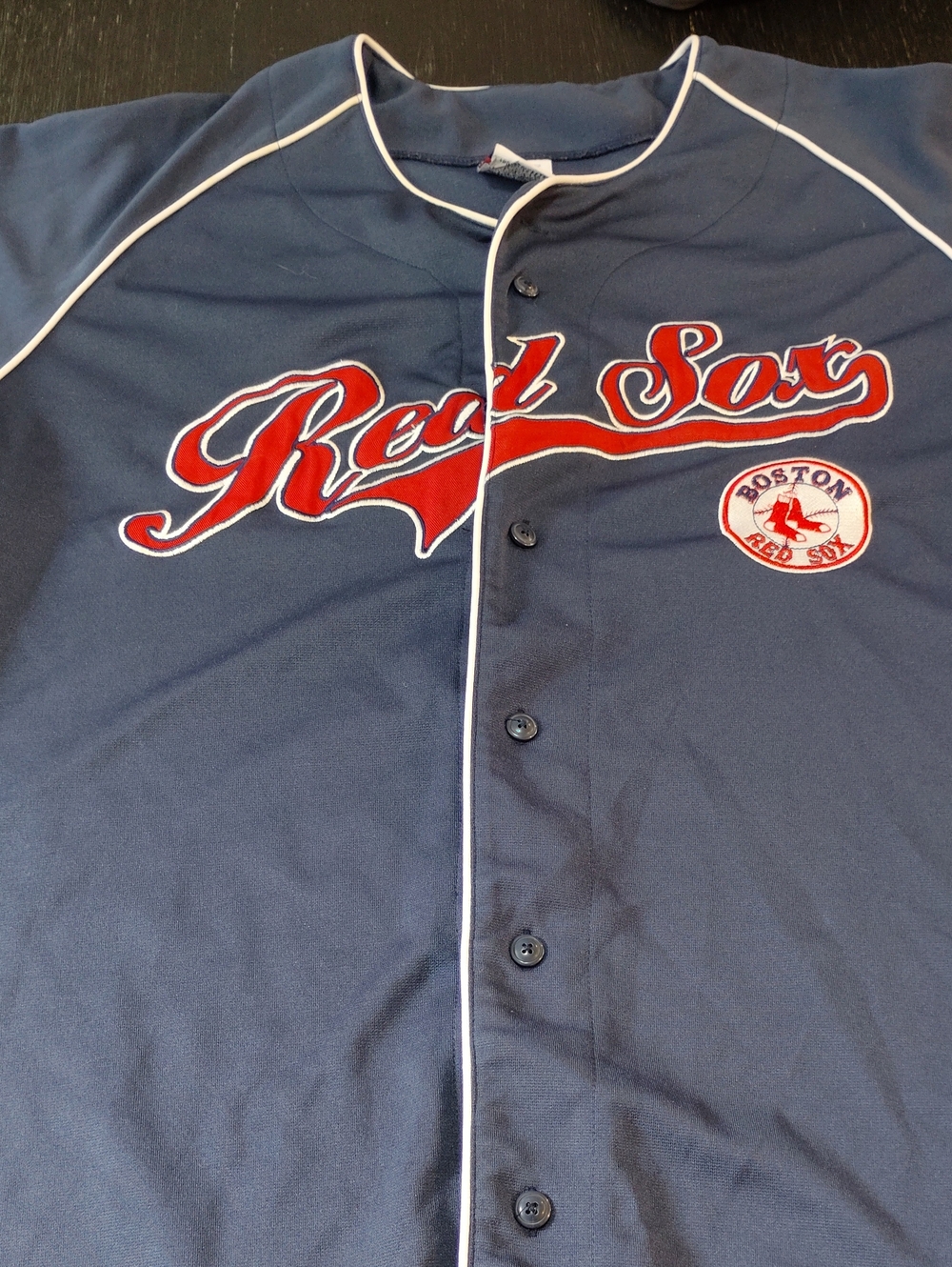 Boston Red Sox Genuine Merchandise True Fan XL Button Down Jersey